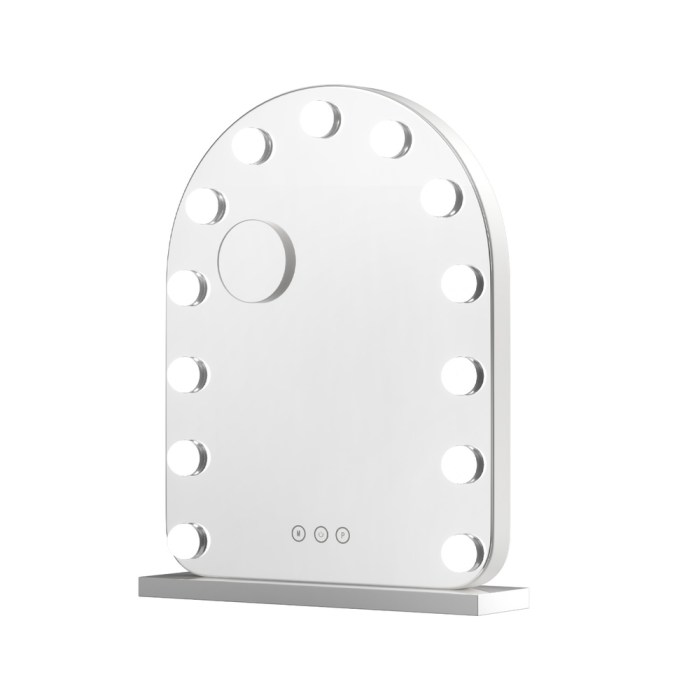 mm e framels 4050led ar 202508061852 00.jpg Illuminated vanity mirror with lights and base