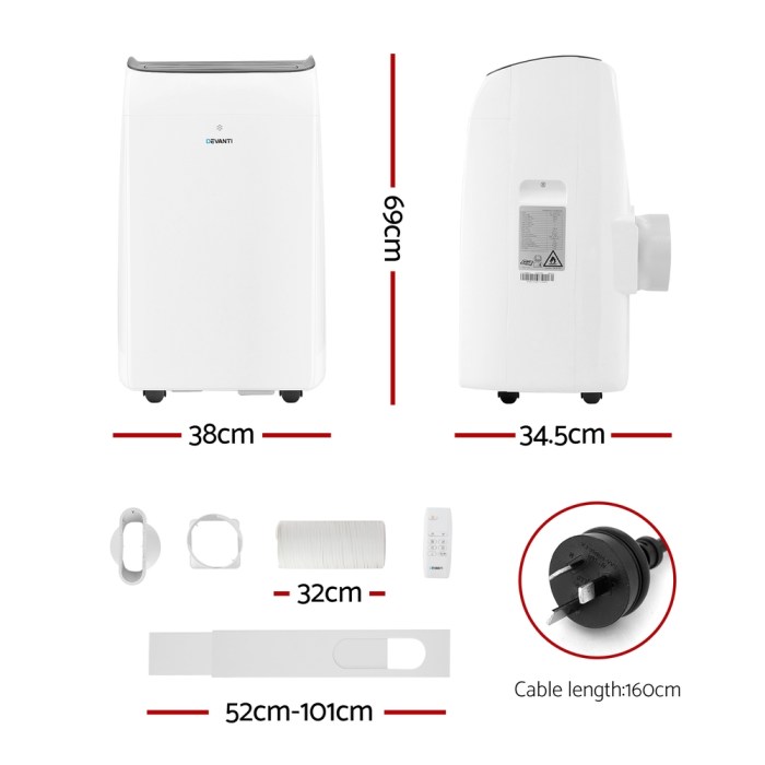devanti 12000btu portable air conditioner devanti 12000btu portable air conditioner