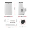 devanti portable air conditioner wifi 7000btu
