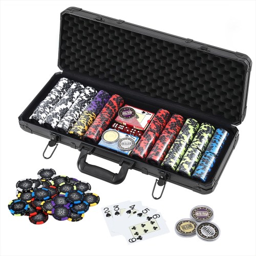 pcs rco 500 14g 202508051638 00.jpg Poker set with chips and cards in a case.