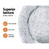 i.pet pet bed dog cat 110cm calming extra large soft plush light charcoal i.pet pet bed dog cat 110cm calming extra large soft plush light charcoal