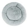 i.pet pet bed dog cat 110cm calming extra large soft plush light grey