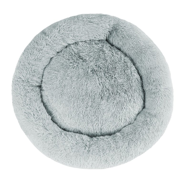 i.pet pet bed dog cat 110cm calming extra large soft plush light grey i.pet pet bed dog cat 110cm calming extra large soft plush light grey