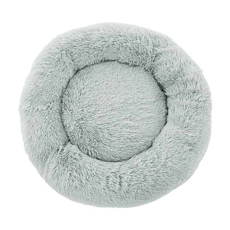 i.pet pet bed dog cat 90cm large calming soft plush light grey i.pet pet bed dog cat 90cm large calming soft plush light grey