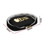 i.pet dog bed xxl large jumbo pet calming soft sofa cushion mat washable 130x90x26cm