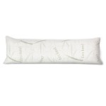 Eco-friendly body pillow with bamboo pattern