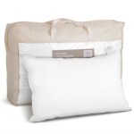 Luxury bedding pillow with storage bag