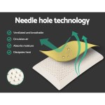 Ventilated and breathable needle hole mattress technology