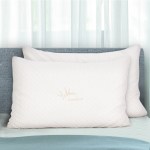 pillow mefo bam s 202502281436 00.jpg Two bamboo pillows on a bed.