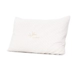 giselle bedding memory foam pillow bamboo cover twin pack Comfortable bamboo pillow with soft cover