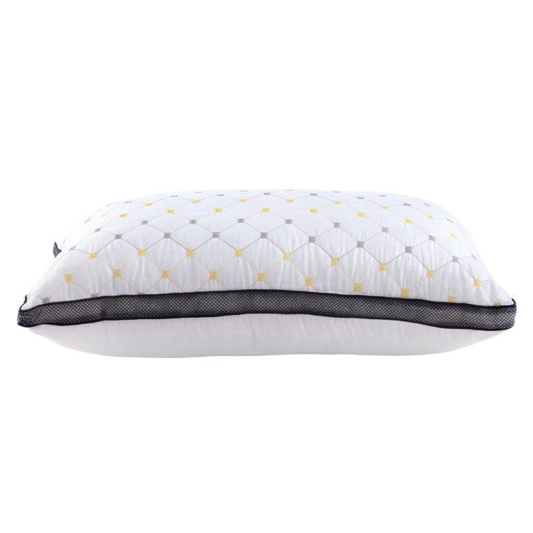 Luxurious white pillow with elegant design