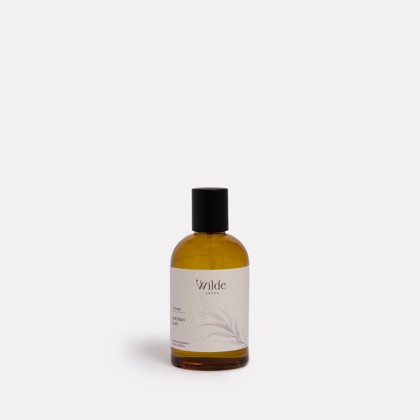 reed diffuser australian bush by wilde aroma (copy) Wilde Aroma Australian Bush fragrance bottle.