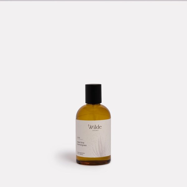 Wilde Aroma lime lemongrass scent bottle
