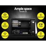 Secure safe for documents, electronics, jewellery, cash.