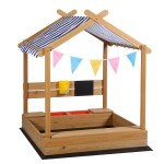 sand canopy water 146 202508211842 00.jpg Kids wooden sandpit with canopy and flags