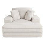 artiss sofa bed lounge chair recliner couch reading chairs sleeper cloud sofas faux fur fabric