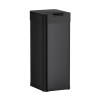 Sleek black kitchen bin with touchless lid