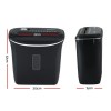 devanti 12l cross cut shredder 8 sheet paper home office credit card devanti 12l cross cut shredder 8 sheet paper home office credit card