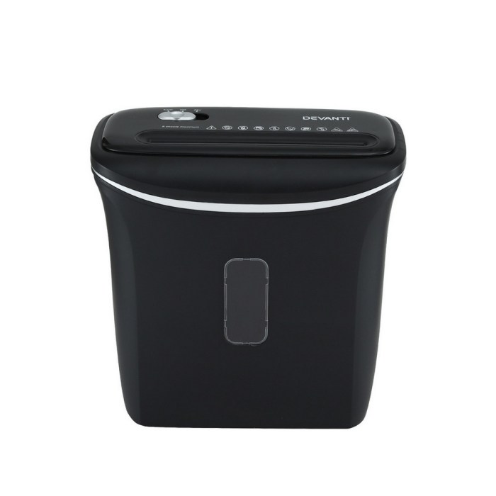 devanti 12l cross cut shredder 8 sheet paper home office credit card devanti 12l cross cut shredder 8 sheet paper home office credit card