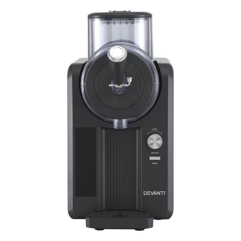 devanti 2l slushie machine ice cream maker frozen smoothies milkshakes black