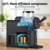 devanti 2l slushie machine ice cream maker frozen smoothies milkshakes black