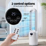 devanti 2in1 bladeless fan air purification w/ remote 88cm devanti 2in1 bladeless fan air purification w/ remote 88cm