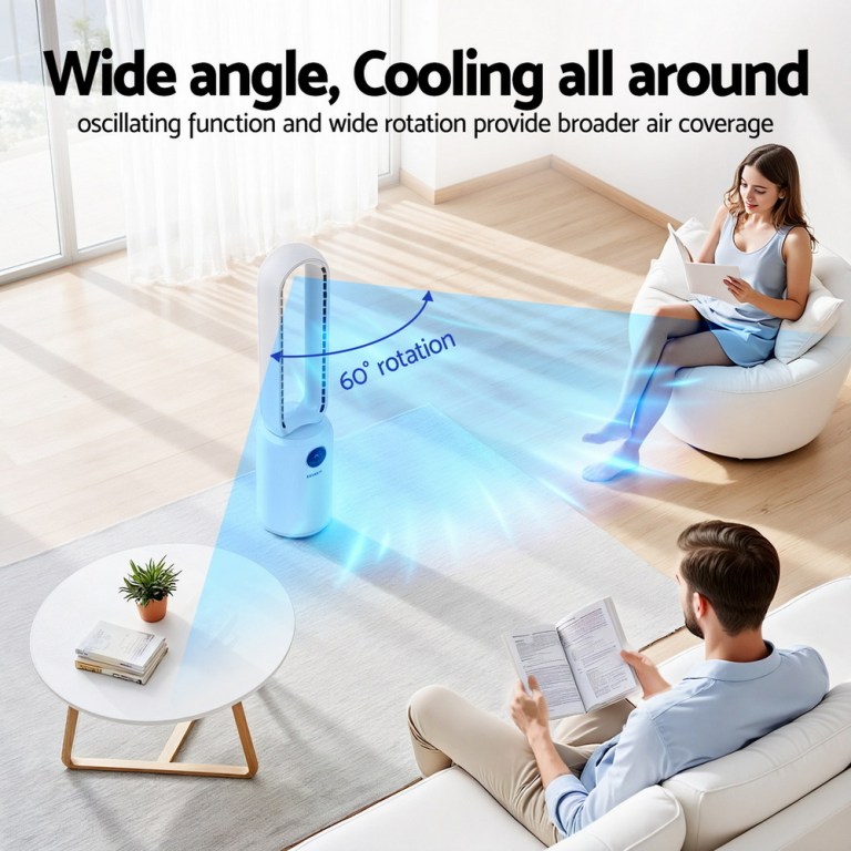 devanti 2in1 bladeless fan air purification w/ remote 88cm devanti 2in1 bladeless fan air purification w/ remote 88cm