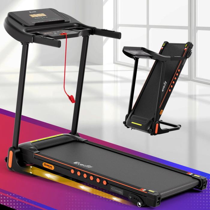 everfit treadmill electric home gym fitness exercise equipment incline 390mm everfit treadmill electric home gym fitness exercise equipment incline 390mm