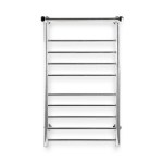 devanti electric heated towel rail rack 14 bars wall mounted clothes dry warmer devanti electric heated towel rail rack 14 bars wall mounted clothes dry warmer