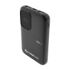 Portable 5000mAh power bank with digital display