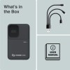 ChargeCore power bank, cables, user manual included.
