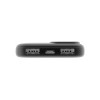 Black device with USB and micro USB ports