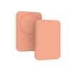laser 5000mah magnetic wireless power bank peach Peach wireless charger for mobile devices