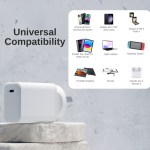 Universal charger for various devices including iPhones, iPads.
