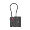 v1031 tg tsat60 818 202507251009 00.jpg Black combination padlock with flexible cable loop.