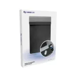 Wireless charging laptop sleeve in packaging.