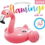 intex pink flamingo ride on pool float 57558