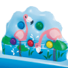 Inflatable toy with colourful flamingo design