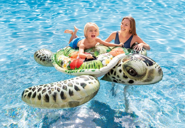intex sea turtle realistic giant ride on 57555