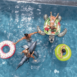 intex sea turtle realistic giant ride on 57555
