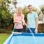 intex rectangular frame pool 4.5m x 2.2m x 0.84m 28273