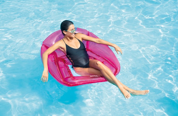 intex pool lounge chair transparent 56802 intex pool lounge chair transparent 56802