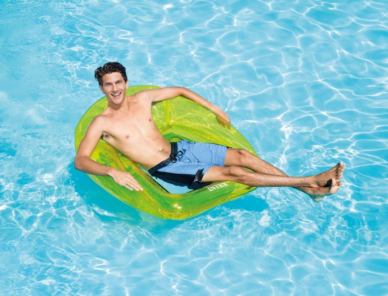 intex pool lounge chair transparent 56802