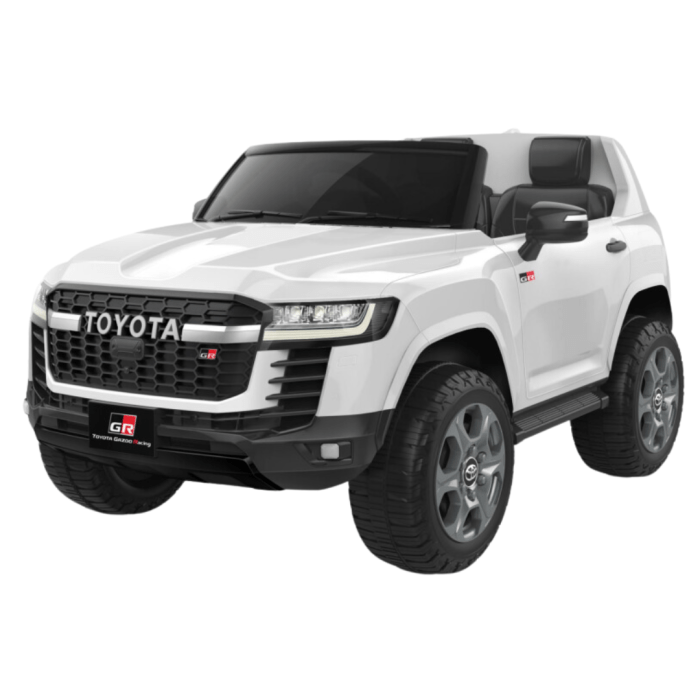 v1032 shp5077 wht 202508201017 00.png White Toyota Land Cruiser GR model car.