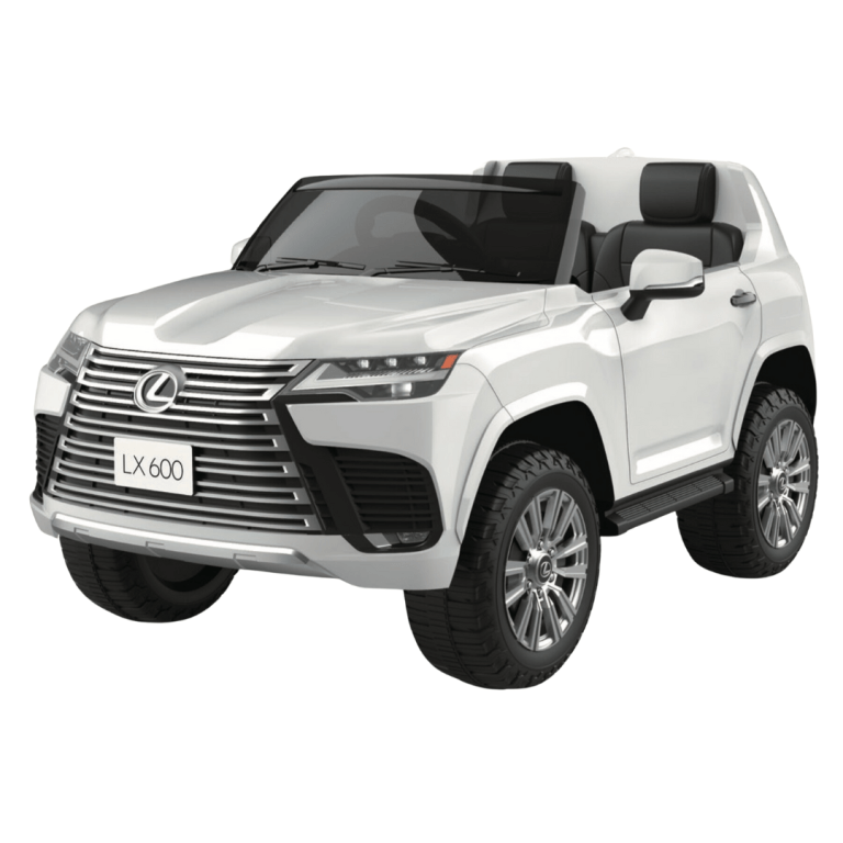 v1032 shp5078 wht 202508201017 00.png White Lexus LX 600 miniature ride-on car.