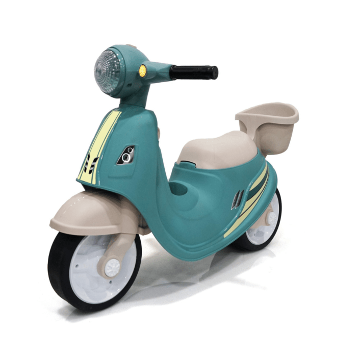 Volta Green Foot To Floor Balance Push Scooter 3+
