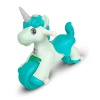 v1032 shp708 tsca 202508201020 00.png Turquoise unicorn kids ride-on toy.