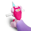volta unicorn foot to floor balance push scooter 3+ shp708 tsca Pink unicorn ride-on toy with buttons