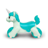 volta unicorn foot to floor balance push scooter 3+ shp708 tsca Blue unicorn ride-on toy for kids
