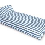 spire paradisus luxury pool lounge blue stripe rl 884b Striped sun lounger with ergonomic design.